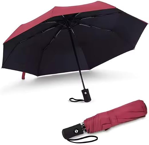 Homeybiz Travel Windproof Automatic Umbrella big size for men, Umbrella for girls, Umbrellas for rain,Windproof Umberalla ...