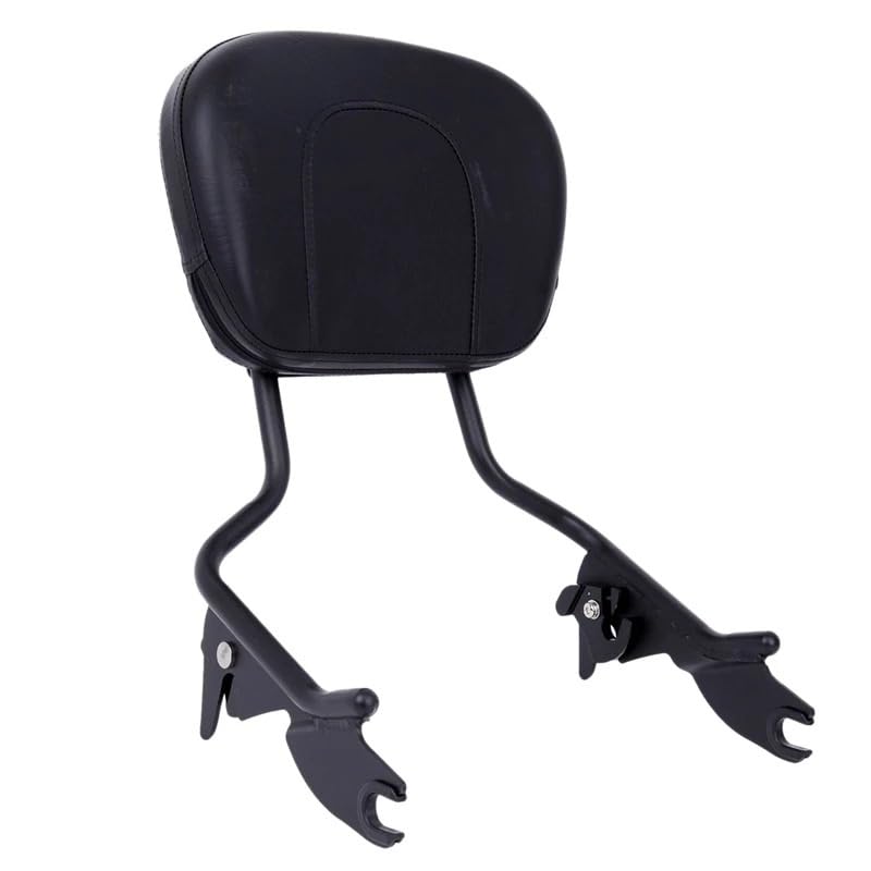 Dossier passager droit avec tapis noir pour moto Touring 2009-2018