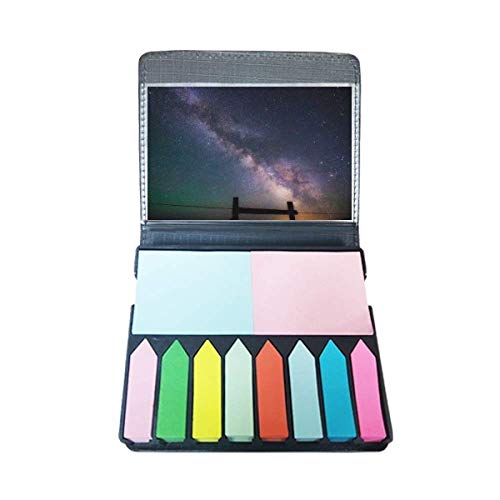Boîte à marque-page Purple Dark Stars coffret de rangement violet pour lecteurs