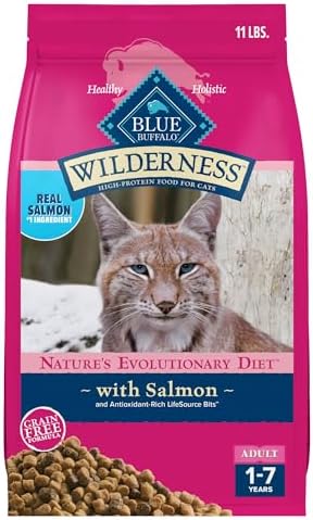 Blue Buffalo Wilderness Natural High Protein, Grain Free Dry Food...