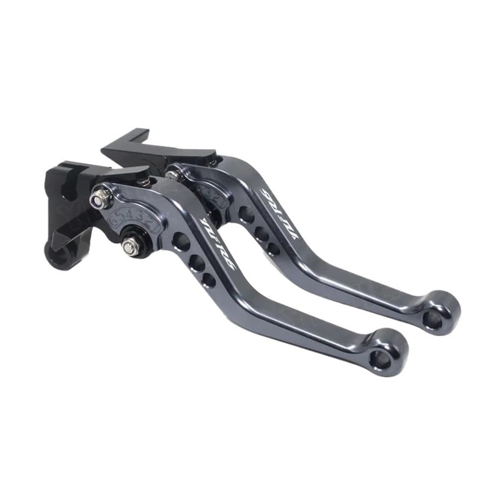 Zdgxfhsrh B-Black Motorcycle Brake Clutch Levers For Ya&Maha Yzf-R6 Yzf R6 1999-2004 Yzfr6 2005-2016 Motorcycle Accessories Short Brake Clutch Levers Handle Grip(B-Black)