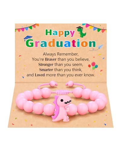 Dinosaur Bracelet for Boys Girls Preschool Kindergarten Class of 2025 Graduation Gifts