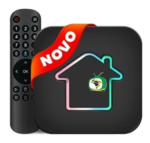BRAATV 2025 H8 Box Brazil TV H8 Brazil Tv New Version Brazilian H8 Box Support 2.4GHz/ 5GHz WiFi 4K UHD Bluetooth 5.0 - Envio-Rapido