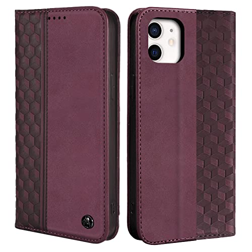 Coque iPhone 12 Pro à rabat avec béquille de support et rangements de cartes