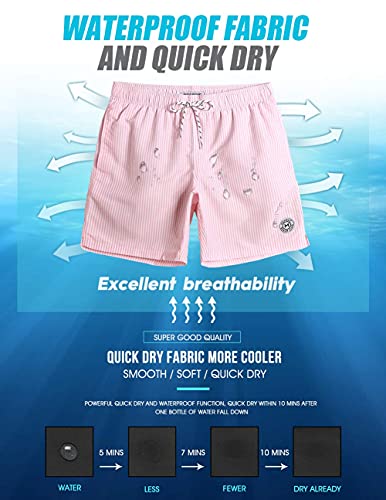 Maamgic 2811185463703 7 Inch Swim Shorts Mens Quick Dry Swim Trunks thumb #4