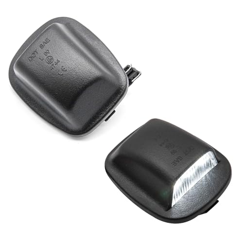 LED License Plate Light Assembly for 1999-2004 Nissan Xterra, 1998-2004 Nissan Frontier, OEM Replacement 6000K Xenon White Error Free Led Tag Lights Kit by VlookoBloX - Used condition - US$13.23