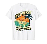 Key West Beach Florida Surfing Surf Ocean Vintage