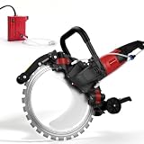 Elektrisch Betonsäge 5000W, Sägeblatt 408mm, Schnitttiefe 300 mm