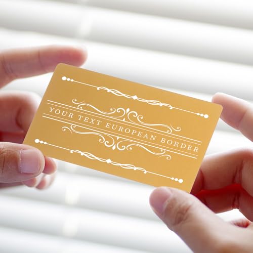 Cartes de Visite Impression Transfert Thermique aluminium sublimation 100 pcs