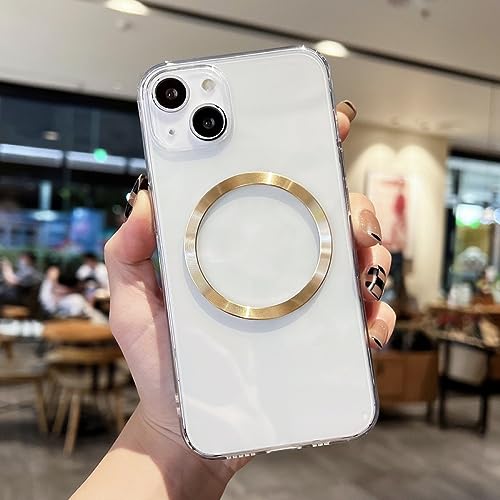 Étui de chargement sans fil magnétique iPhone XS Max silicone transparent