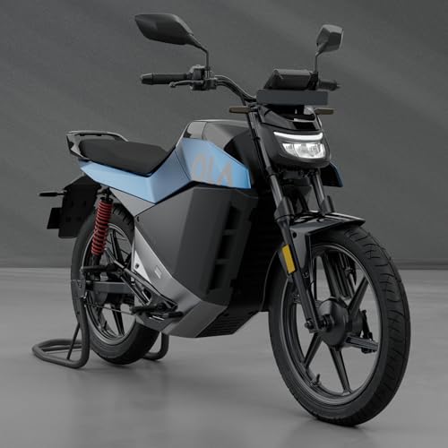 Image of OLA Roadster X (2.5 Kwh) High Speed Electric Bike with charger - Stellar blue - Ex-Showroom