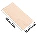 3Pcs Guitar Veneer Maple Wood Rectangle Guitar Headstock Handmade Material DIY Part for Luthiers