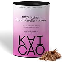 KAICAO Zeremonieller Kakao – 100% Kakao ohne Zucker, Vegan & Glutenfrei– Rohkakao, Zerkleinert aus Kakaomasse – Hacienda Limón, Ecuador – 200g