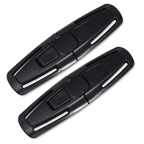 2 pezzi prolunga cintura sicurezza auto, anti abbandono seggiolino auto, adatto per seggiolini auto, passeggini, seggioloni e seggiolini per biciclette.