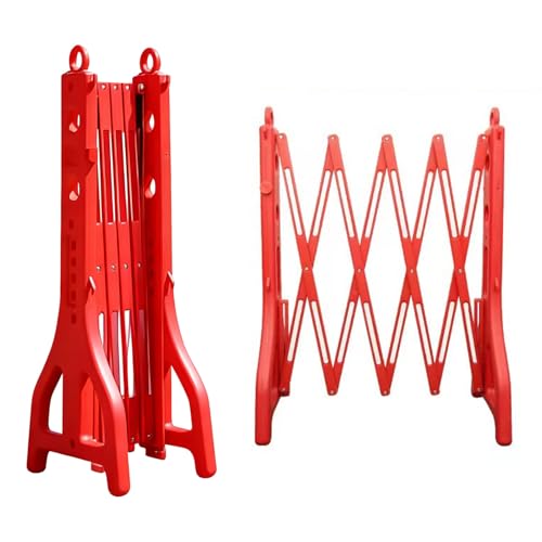 Sécurité sur les chantiers assurée par ce garde-corps rétractable rouge - 2