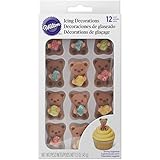 Wilton 710-2914 Bear Royal Icing Decorations