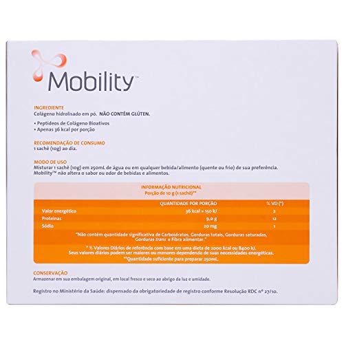 Mobility 10 G com 30 Sachês, Mobility
