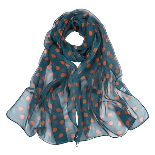 YOLAI Women’S Lightweight Elegant Floral Pattern Scarf Fashion Scarves Sheer Scarfs Shawls For Evening Dress