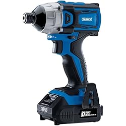 Draper 86958 D20 20V Brushless 1/4´´ Impact Driver with 2 x 2.0Ah Batteries and Charger (180Nm)