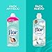 Flor - Suavizante para la ropa concentrado, aroma nenuco, hipoalergénico - Pack...