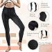 Terramed Advanced Graduated Compression Leggings Women | 20-30 mmHg Footless Microfiber Leggings Tights (Black, Large)