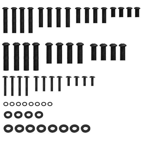 Yaotieci TV Wall Mount Screws Kit for Insignia TV, Wall Mounting Screws for Insignia 24" 32" 39" 40" 42" 43" 48" 50" 55" 58" 65" 70" 75" TV, TV Wall Mount Screws Kit with Washers