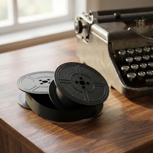 Cinta para máquina de escribir universal negra, 2 unidades miniatura 6