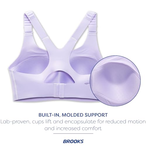 Image of Brooks Women's Racerback 2.0 Sports Bra for High Impact Running, Workouts & Sports with Maximum Support