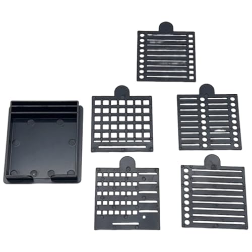 Mehrzweck-Notizschablonen-Organizer mit 5 Vorlagen für Tagebuch-Erinnerungen, Organisationsnotiz-Vorlagen Organizer