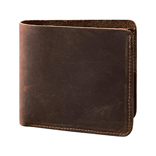 Wallets for Men Slim Mens Leather Minimalist Card Front Pocket Bifold Wallets,Wallets,Leather Wallet
