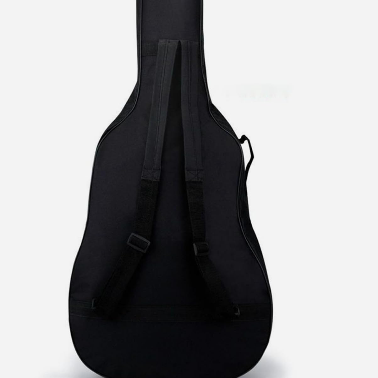 Totority Electric Guitar Case Padded Backpack Carrying Bag for Acoustic and Bass Guitars Practical Design with Comfortable Straps and Handle