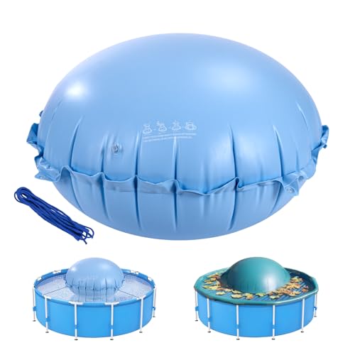 HOMEE Pool Air Pillow, 4Ft Winter Swimming Pool Closing Winterizing Kit with Ropes, Prevents Cover Sagging, Water Logging, Protects Your Pool from Winter Damage