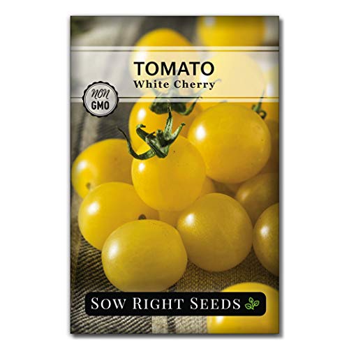 Sow Right Seeds White Cherry Tomato Seed