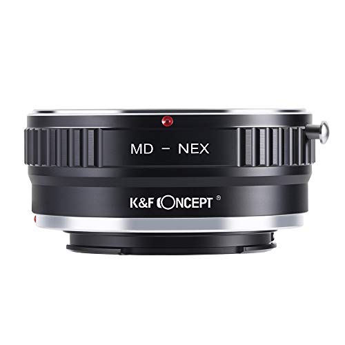 Adaptador de montura para lente K&F Concept compatible con lentes Minolta MD/MC a cámaras Sony E-Mount (NEX), modelo KF06.073 miniatura 2