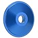 HERCHR Bike Headset Top Cap, Bike Stem Top Cover Aluminum Alloy Front Fork Stem Headset Cover for Mountain Bicycle Headset Top Cap Bike Stem Top Cover(Blue)