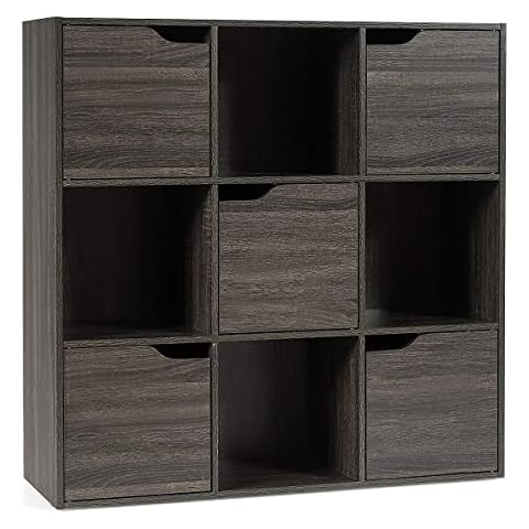 Étagère de Bureau COSTWAY 90x29x90 cm Cover
