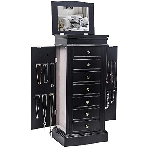 Karl home Large Jewelry Armoire Cover