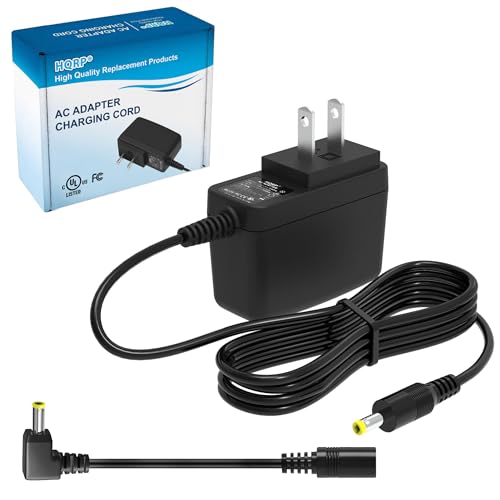 HQRP AC Power Adapter Compatible with Omron Healthcare 5 Series, 7 Series, 10 Series, Silver, Gold, Platinum Upper Arm Blood Pressure Monitor, Hem-ADPTW5 AC Adapter Omron Power Supply 6v DC Cord