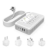 220V to 110V Voltage Converter, 2000W Adapter US to Europe International Travel, Mapambo Universal Voltage Converter (Gray)