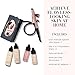 Luminess Air Icon Makeup Airbrush System and 4-Piece Foundation Starter Kit, Fair Coverage - Quick, Easy & Long Lasting Application - Includes Silk 4-In-1 Foundation, Highlighter & Blush