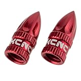 ケーシーエヌシー(KCNC) 自転車 バルブキャップ PR フレンチバルブ FＶ 仏式 アルミ製