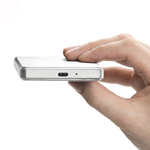 Image of Oyen Digital U32 Shadow External 4TB USB-C 3.1 Gen 2 Portable Solid State Drive SSD (Silver)