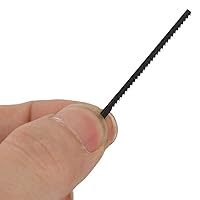 Vista 5 de Mini cuchillas de sierra de hierro, paquete de 10, compatibles con madera, plástico, metal, acrílico, para herramientas de carpintería