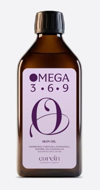 Omega 3-6-9 Anti-Aging Oil | Functional Oil for Mature and Menopause Skin | Sea Buckthorn Evening Primrose Oil | Rosehip Oil | Cold Pressed Against Wrinkles & Dryness | 250ml