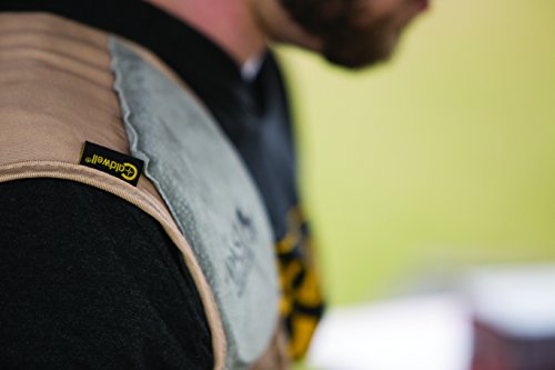 Caldwell Mag Plus Recoil Shield With Adjustable Fit And Padding For Shotgun And Rifle Recoil Reduction, Shooting And Hunting, Tan #TOP2