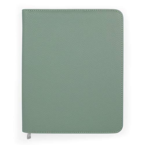 Lujosa Funda Texturizada para Agenda A5 de Boxclever Press. Funda de Cuero Sintético Texturizado de Gran Calidad con Cierre de Cremallera y...