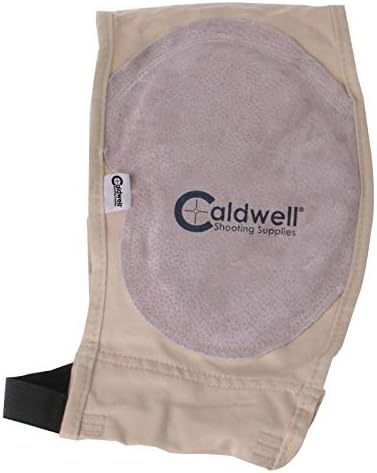 Caldwell Mag Plus Recoil Shield with Adjustable Fit and Padding for Shotgun and Rifle Recoil Reduction, Shooting and Hunting, tan