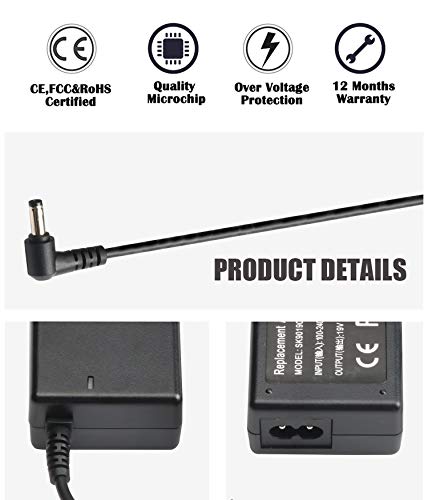 19V Power AC Adapter for HP-Pavilion 20