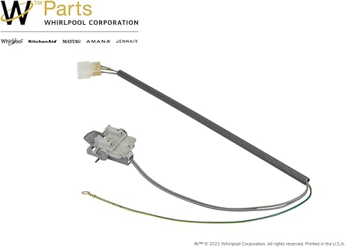 Miniatura 2 de Whirlpool 3949247V Conjunto de interruptor de tapa, 1, gris