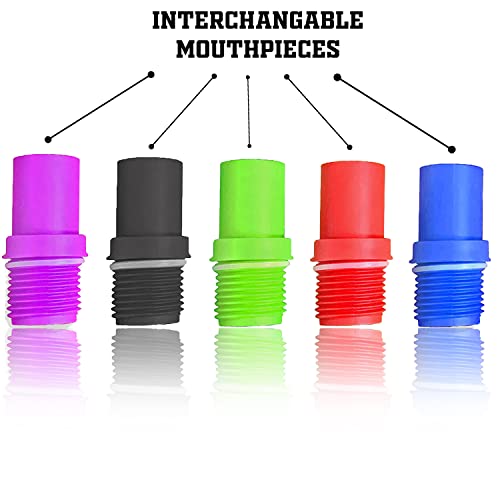 Beer Bong Tube and Funnel with Valve, Optional Single or Double Header